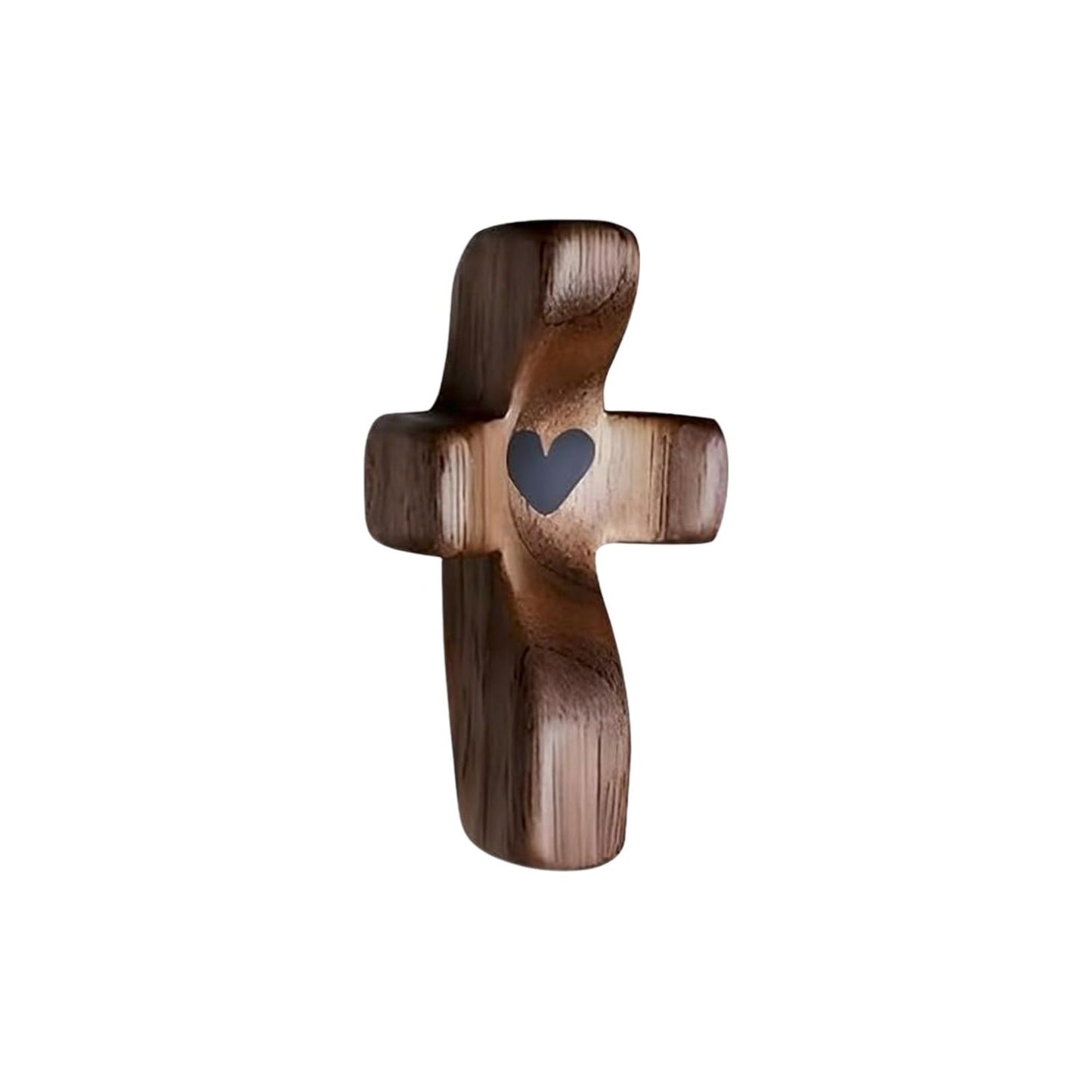 Wooden Pocket Cross Fidget – Stress Relief & Prayer Gift