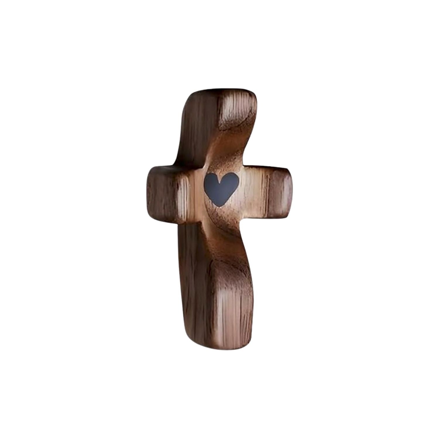 Wooden Pocket Cross Fidget – Stress Relief & Prayer Gift