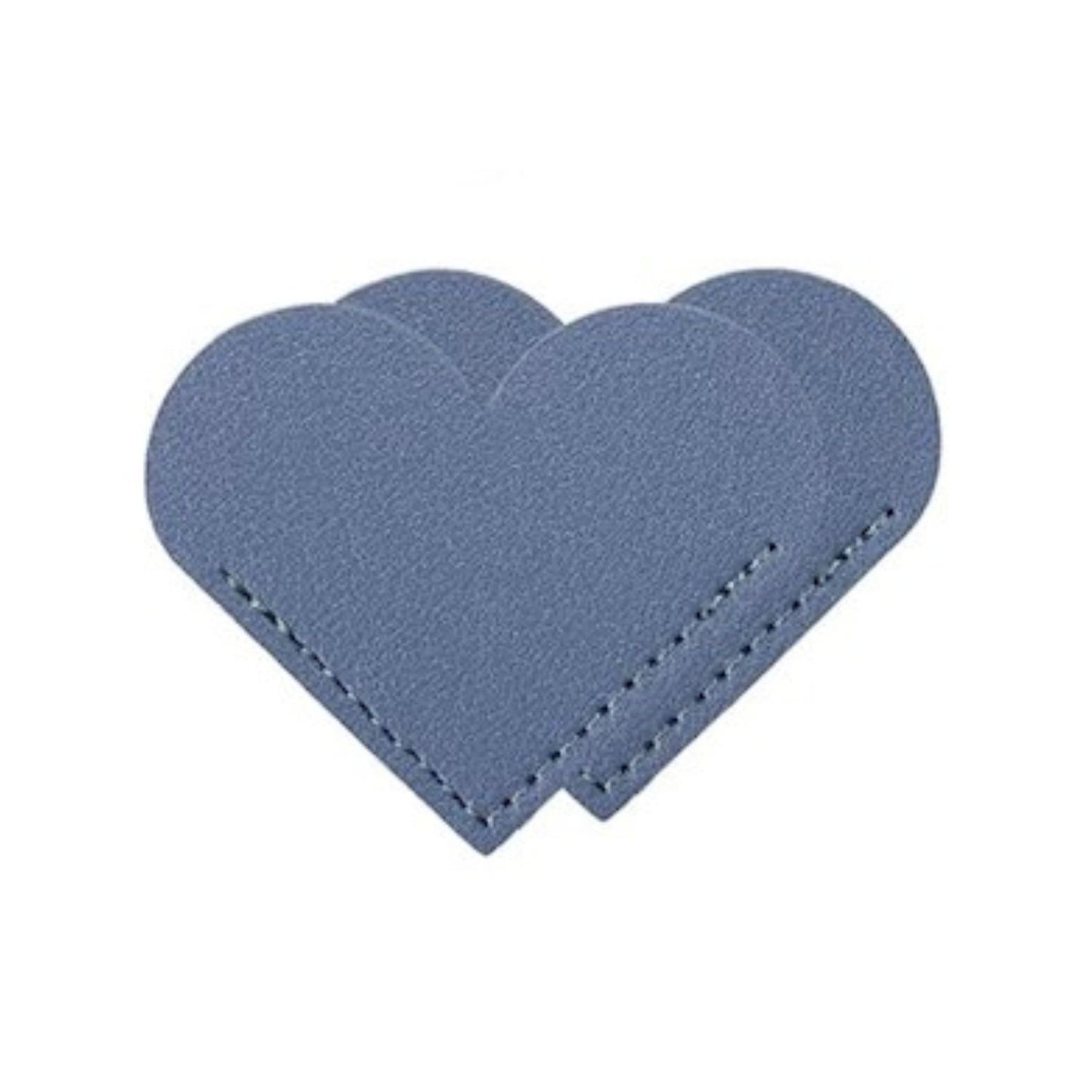 Heart Bookmarks - Denim Blue
