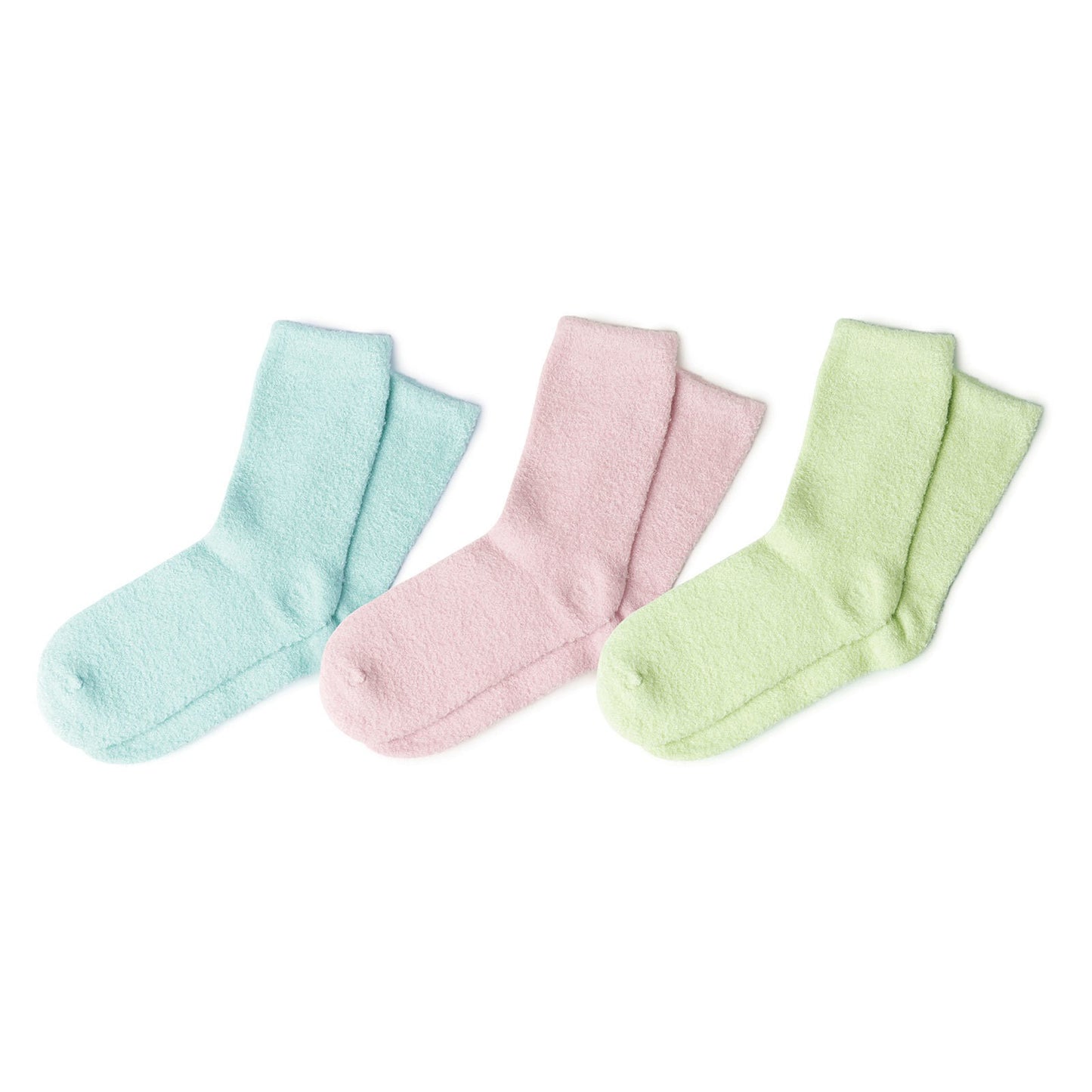 You Had Me At Aloe Spa Socks - Blue - One size