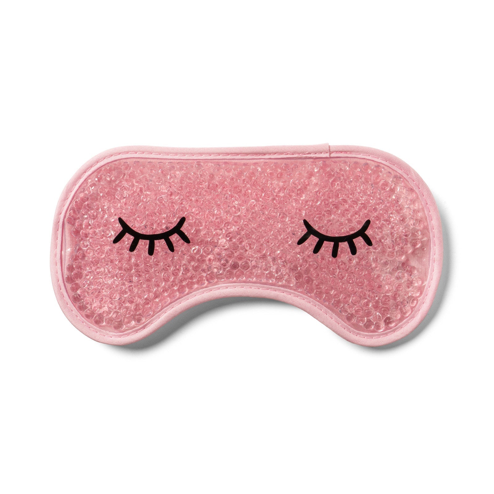 Lemon Lavender “If Looks Could Chill” Hot & Cold Gel Eye Mask – Pink