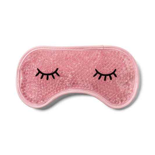 Lemon Lavender “If Looks Could Chill” Hot & Cold Gel Eye Mask – Pink