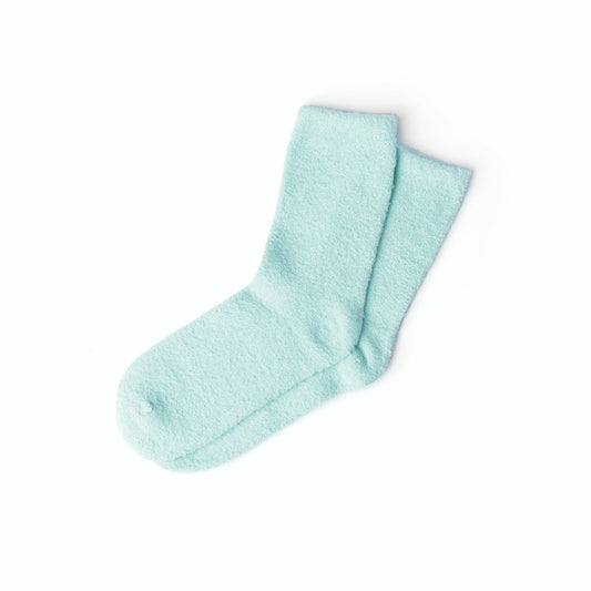 You Had Me At Aloe Spa Socks - Blue - One size