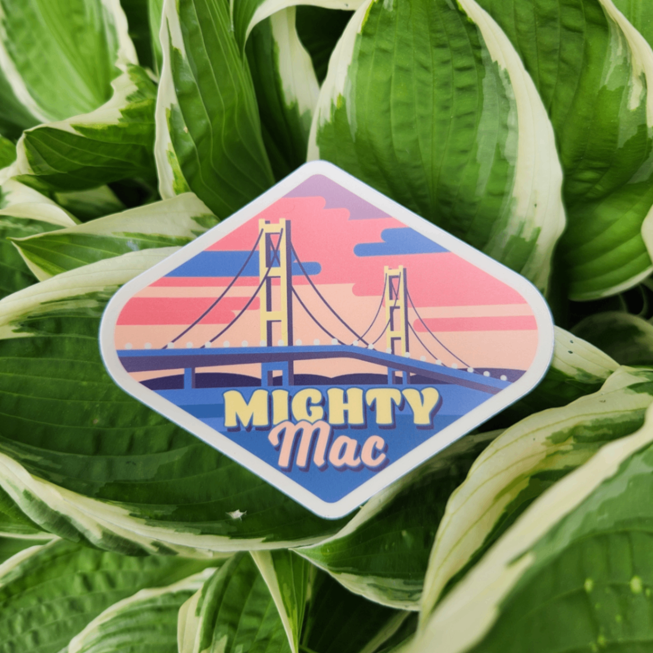 Mighty Mac Vinyl Sticker