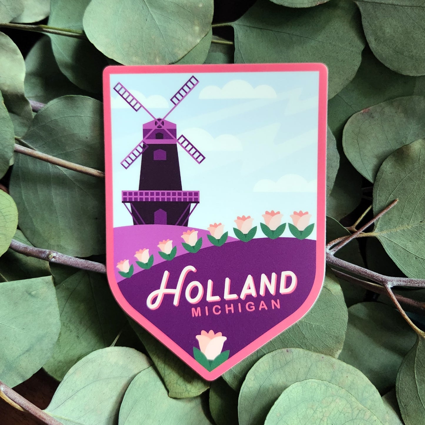 Holland Michigan Vinyl Sticker