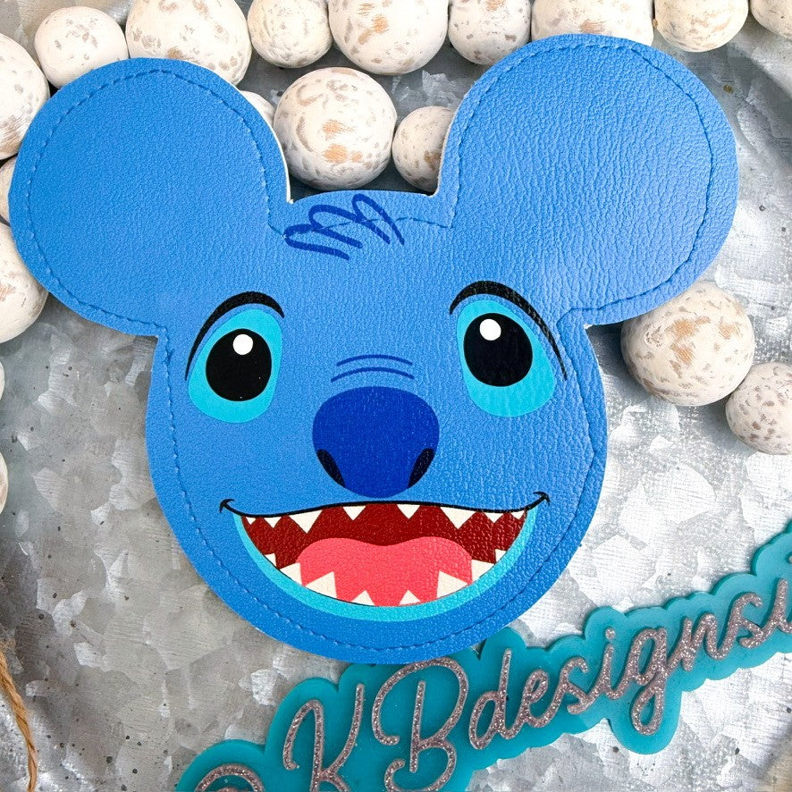 Blue Alien Coin Purse (00L05F)