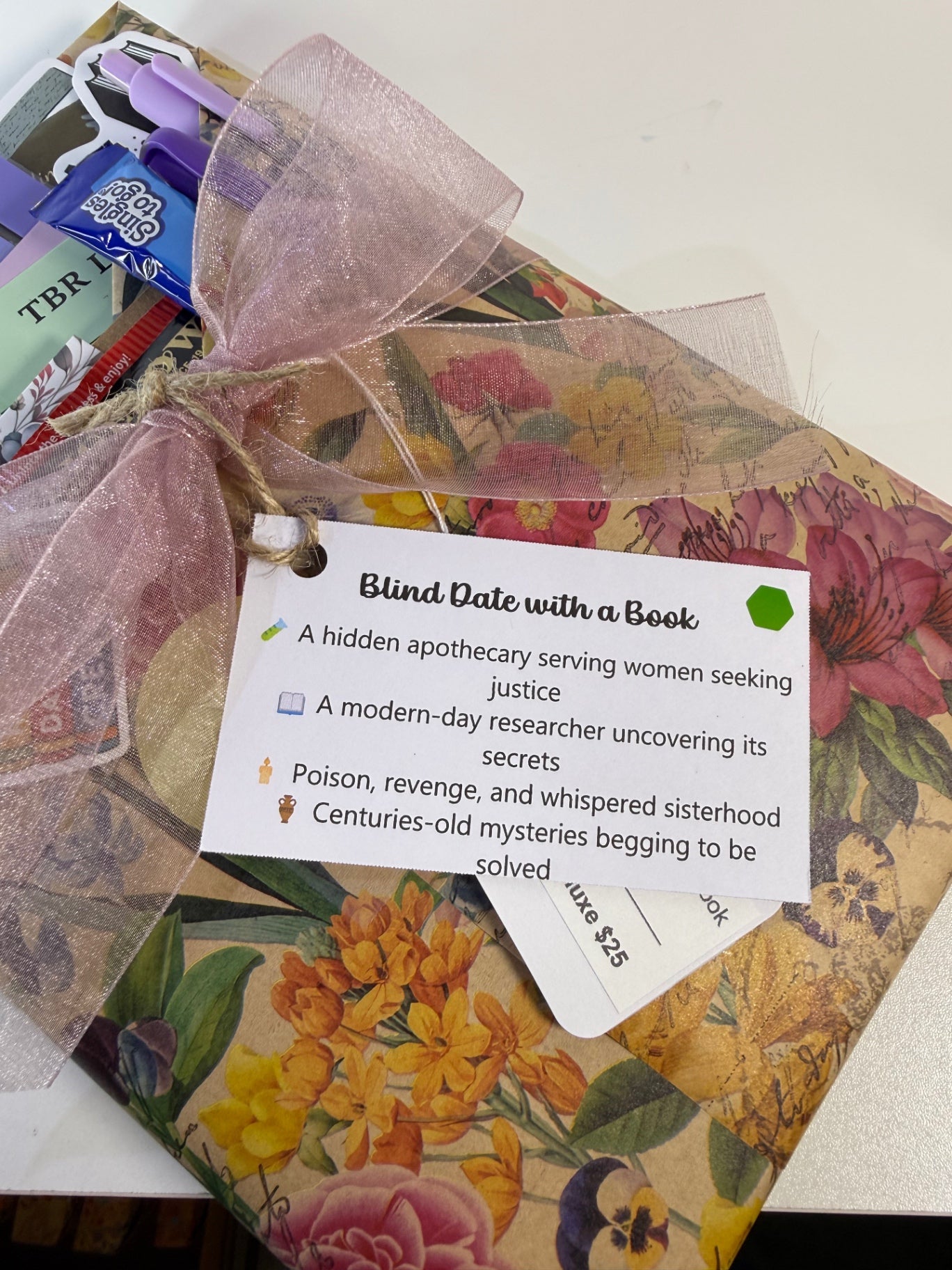 Date My Books Deluxe Blind Date Book - Historical Fiction - D134