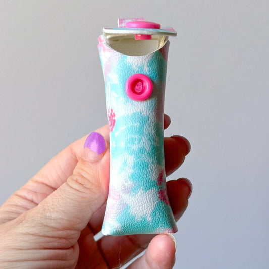 Cotton Candy Tie Dye Chapstick Case (00L0I1)