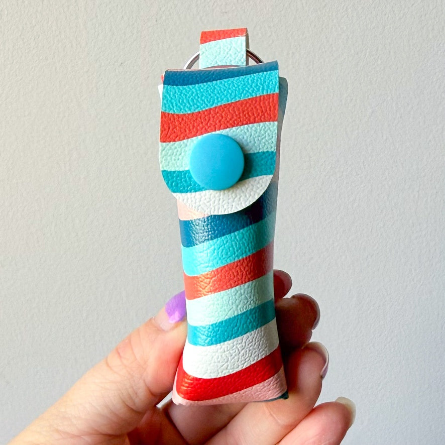 Wavy Stripes Chapstick Case (00L0JD)