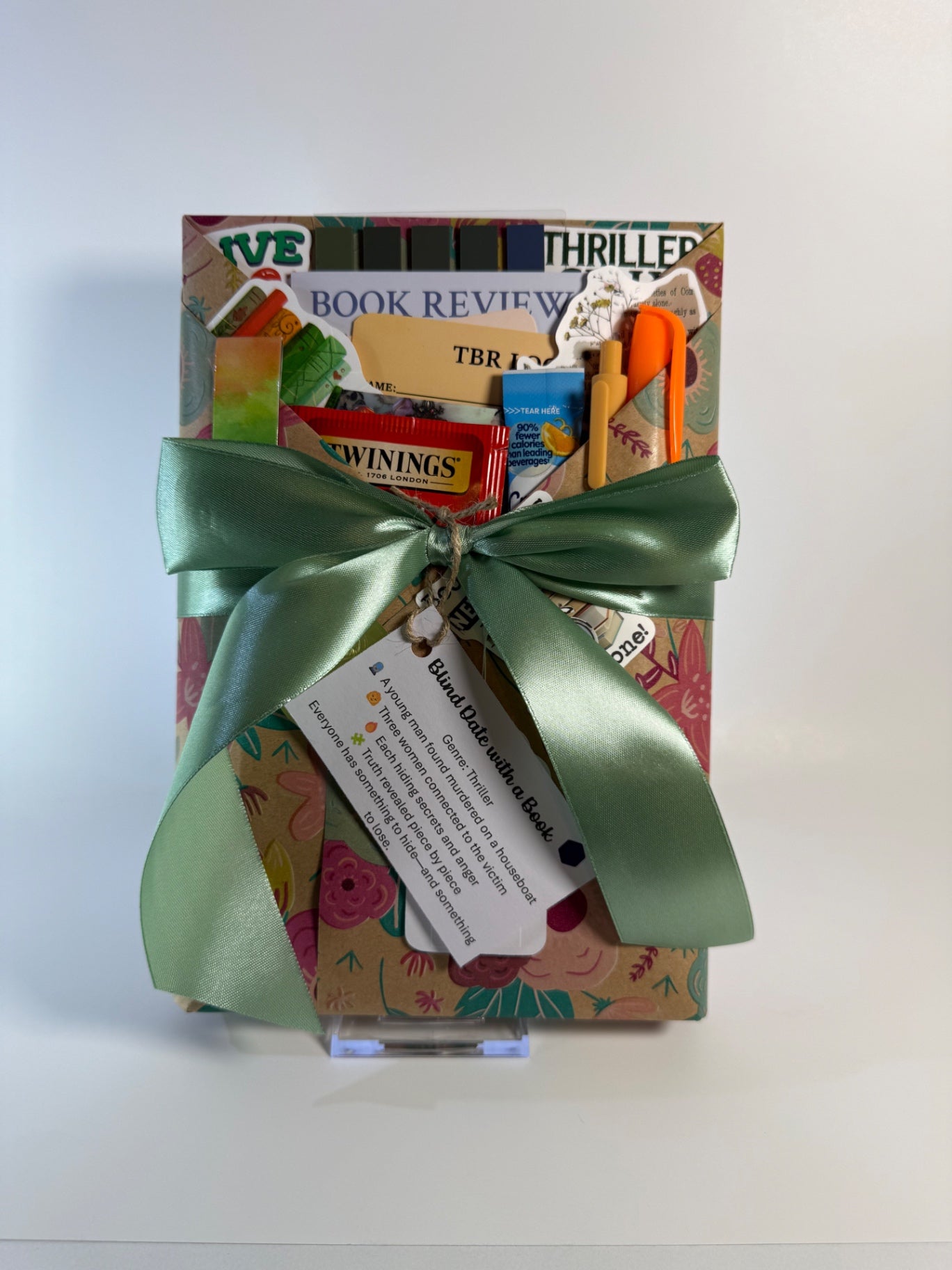 Date My Books Deluxe Blind Date Book - Mystery/Thriller - D92