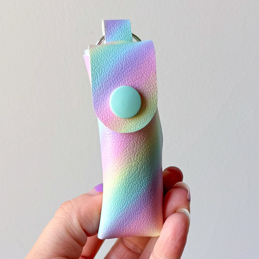 Pastel Stripes Chapstick Case (00L0IP)