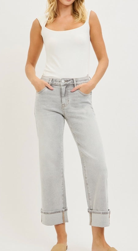 Risen Pants - Light Gray - 7/28