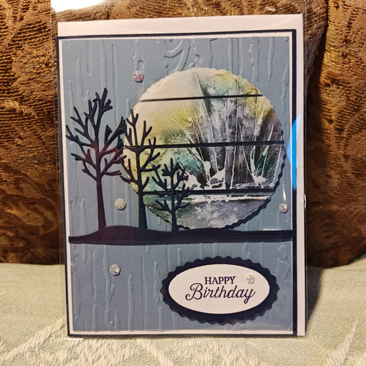 Handmade Greeting Card - Multi-color - Standard