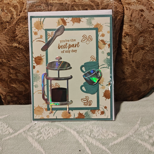 Handmade Greeting Card - Multicolor - Standard Card
