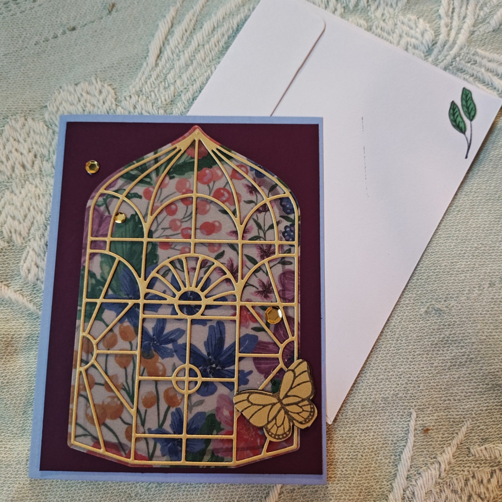 Handmade Greeting Card - Multicolor - Standard