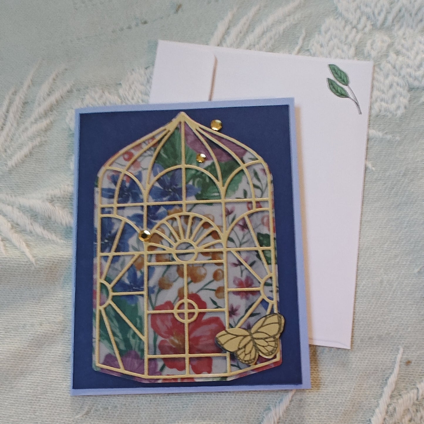 Handmade Greeting Card - Multicolor - Standard