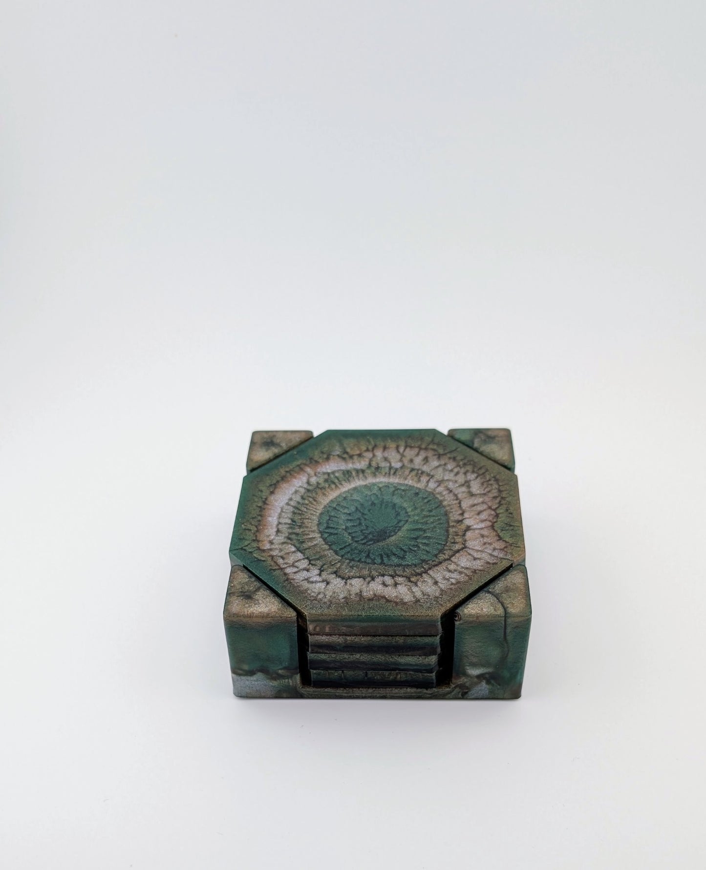 Resin coaster set