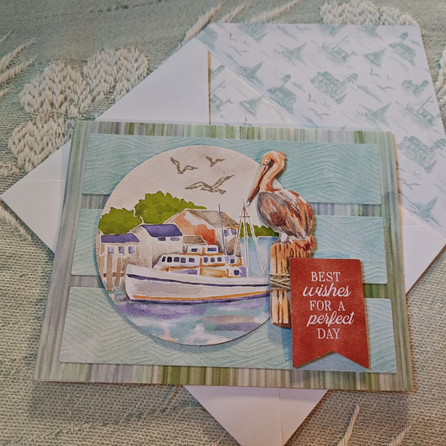Handmade Greeting Card - Multicolor - 5x7 inches