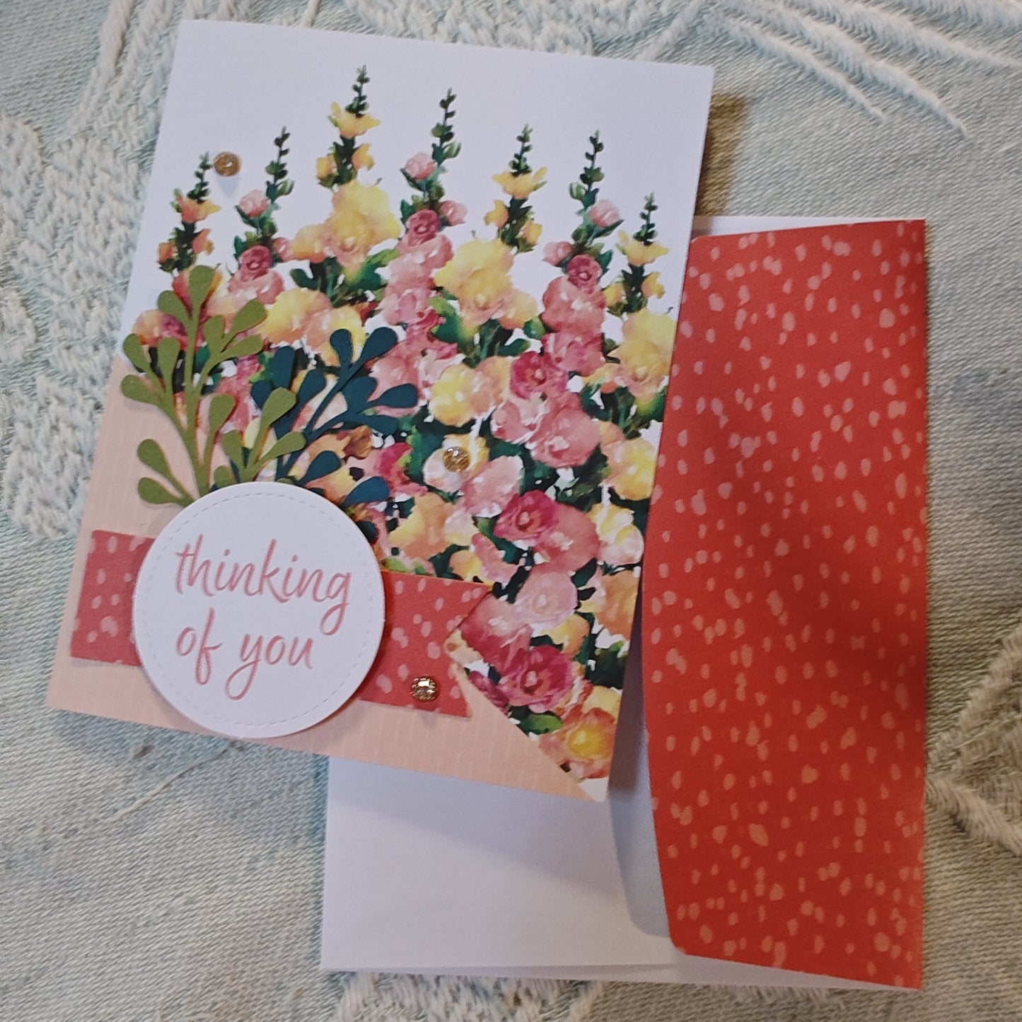 Handmade Greeting Card - Multicolor - Standard