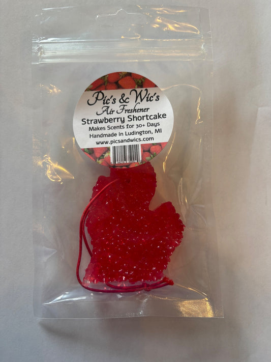 Pic's & Wic's Airfrensher - Strawberry Shortcake