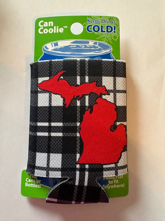 Can Coolie - Michigan Plaid