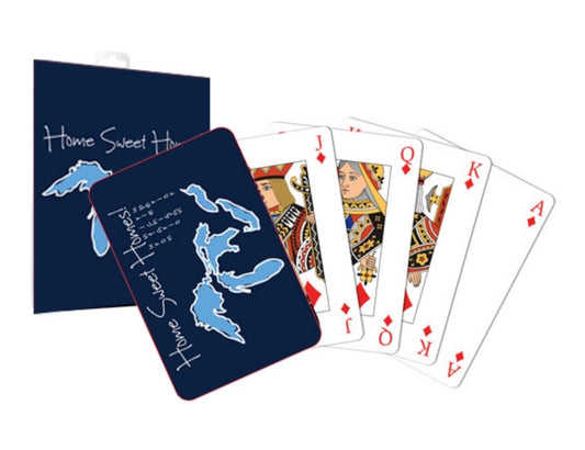 Playing Cards - Blue - Michigan 