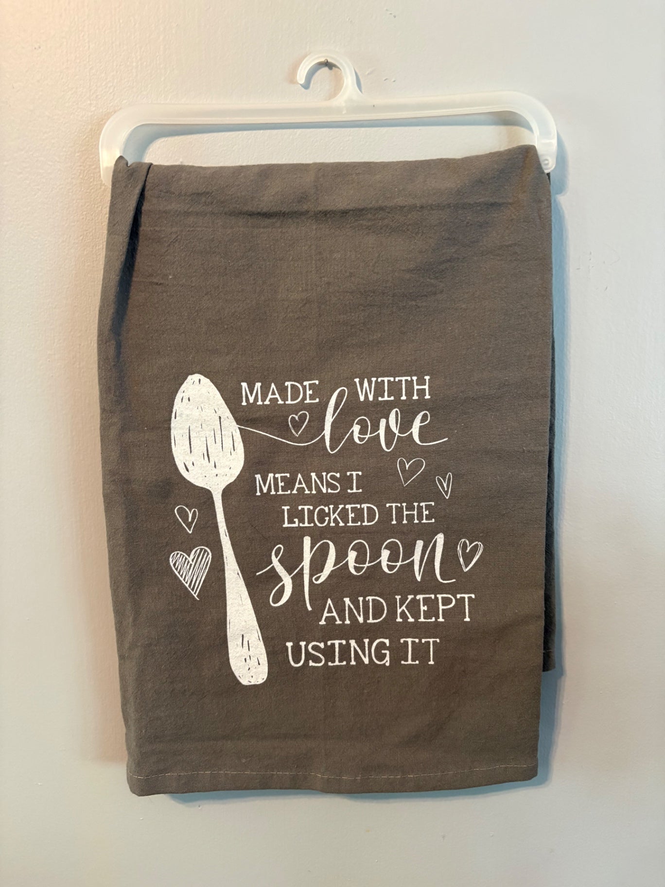 Gray Kitchen Towel