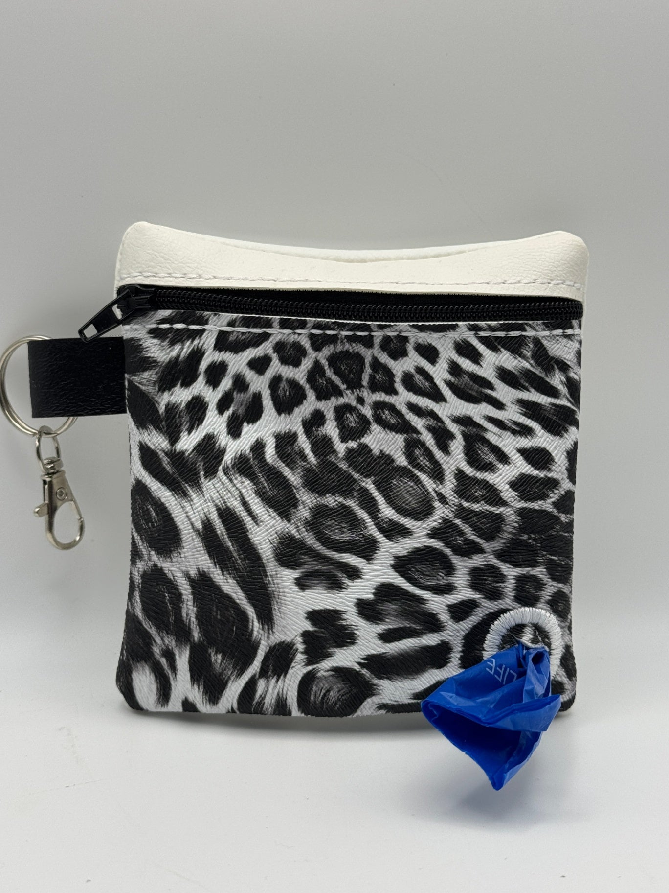 Designs By Thread - Designer Dog Waste Bag Holder - Blue