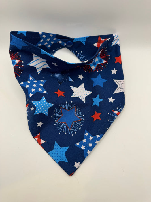 American Stars Snap-On Pet Bandana  - Medium
