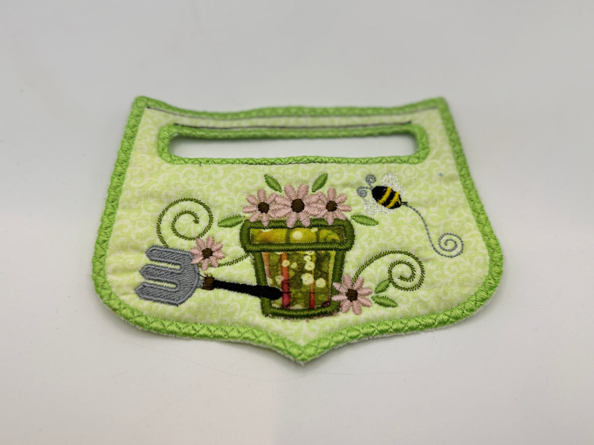 Designs By Thread Towel Holder - Green