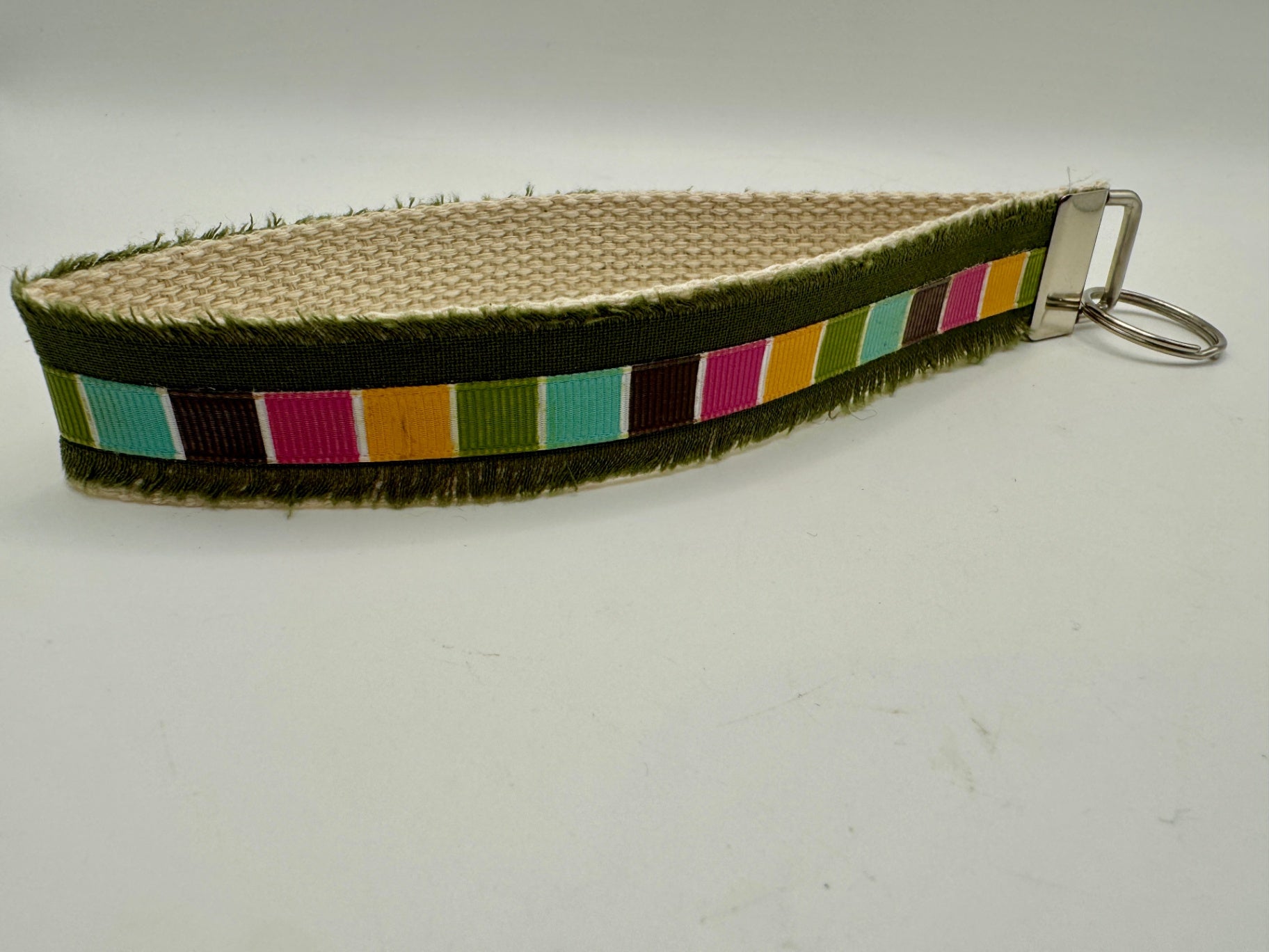 KR Designs Accessories - Green w/ Color Squares - 7"