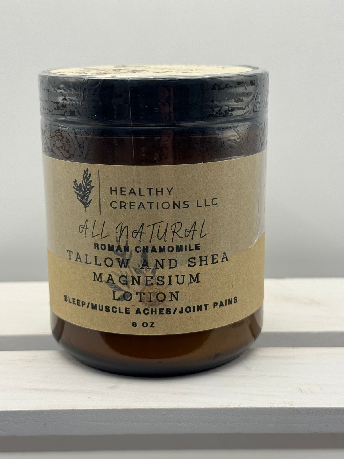 Tallow & Shea Magnesium Lotion - Roman Chamomile - 8oz