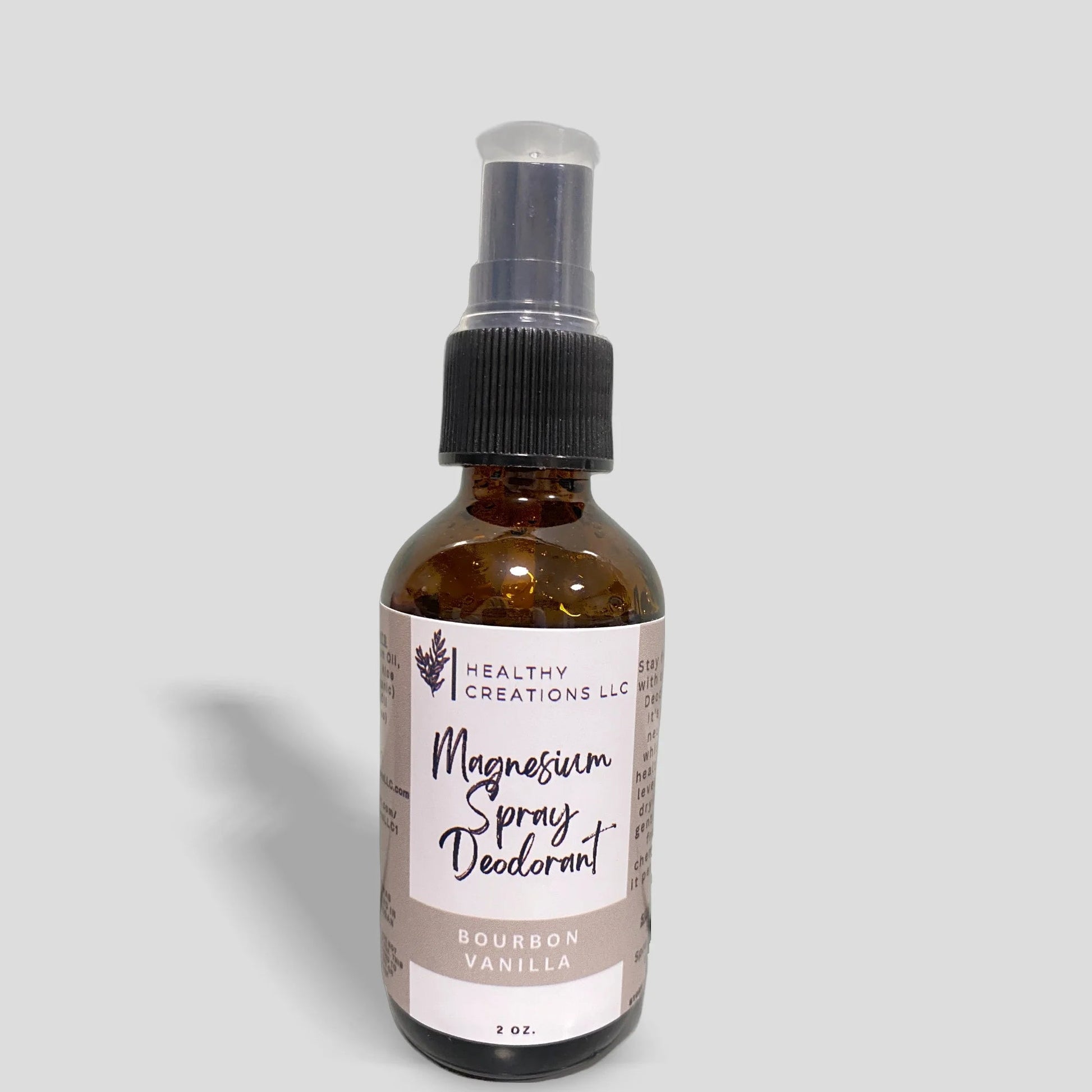 Magnesium Deodorant Spray - Bourbon Vanilla
