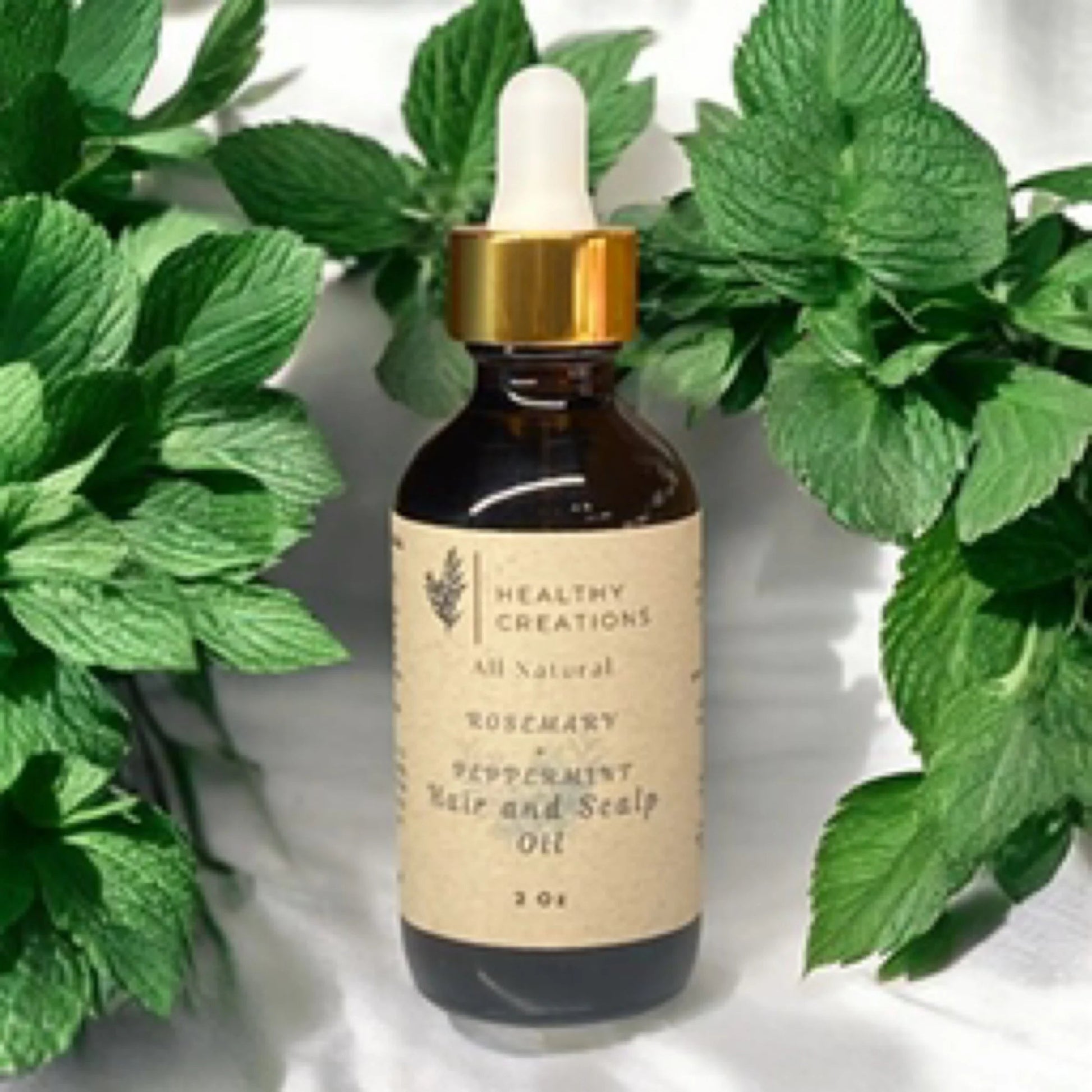Rosemary & Peppermint Hair and Scalp Oil Treatment – 2 oz