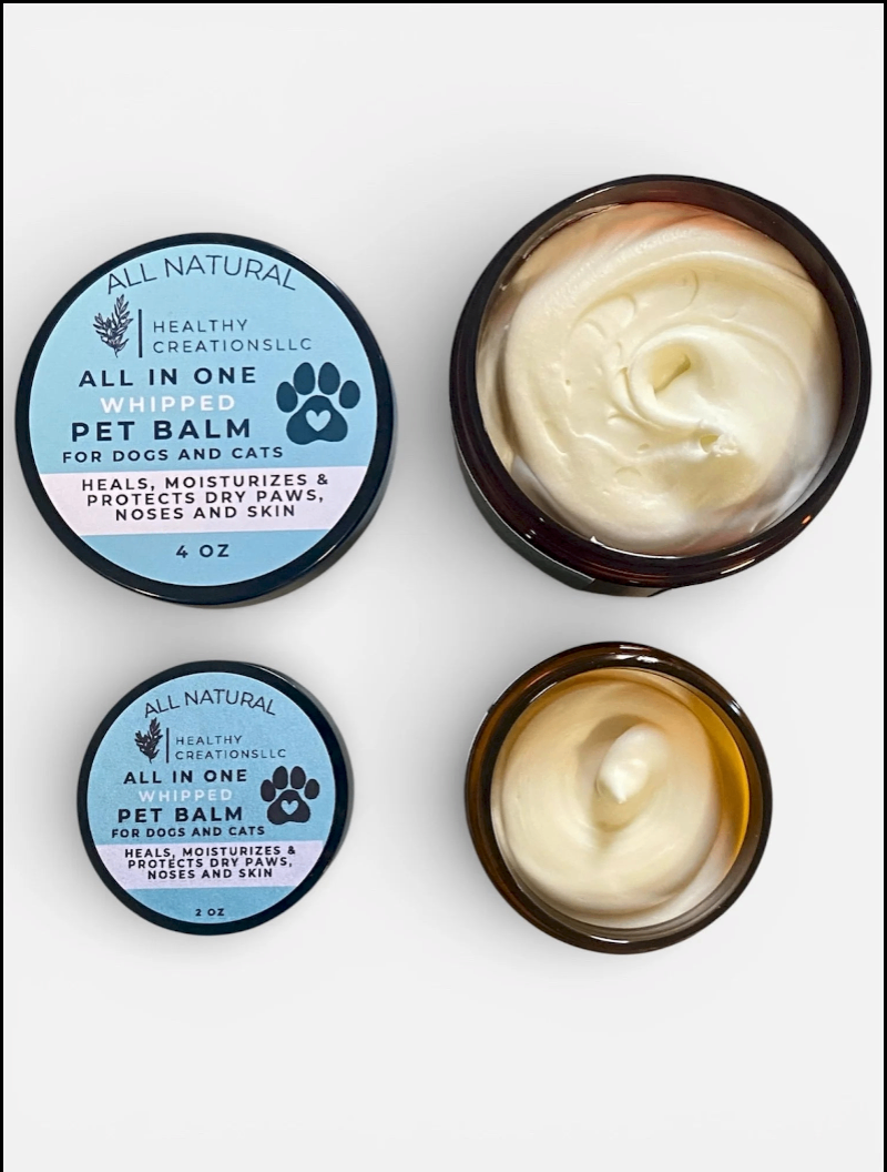 All In One Pet Balm - 4 oz Whipped