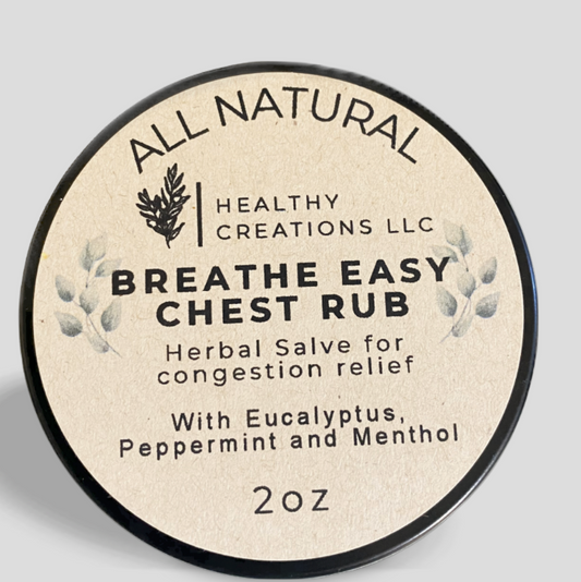 Breathe Easy Chest Rub - 2 oz