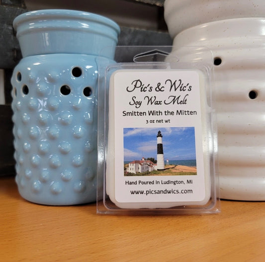 Pic's & Wic's Wax melt - Smitten With the Mitten
