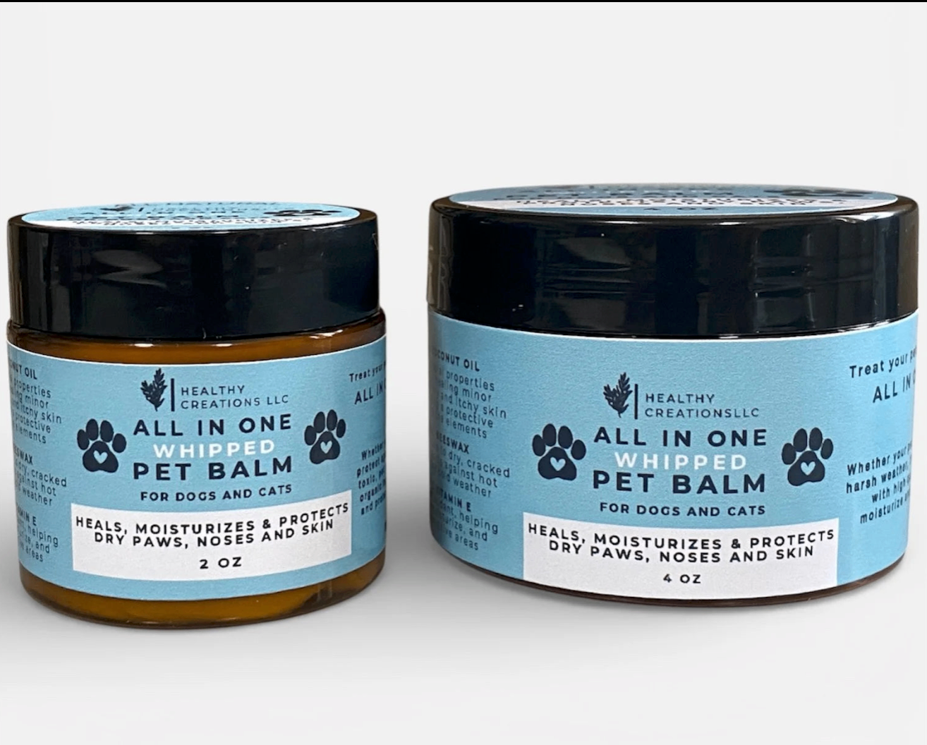 All In One Pet Balm - 4 oz Whipped