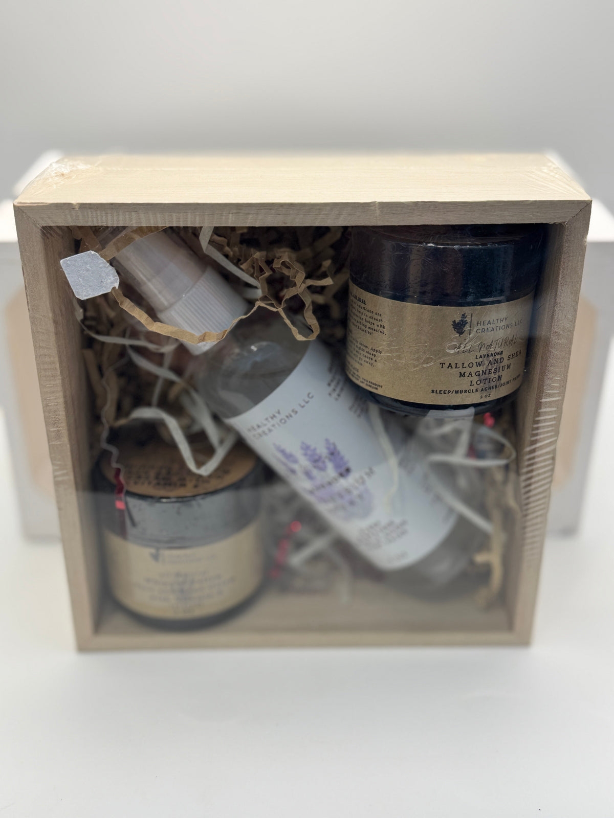 Gift Set - Whipped Tallow Face & Hand Cream /Magnesium Lotion / Spray