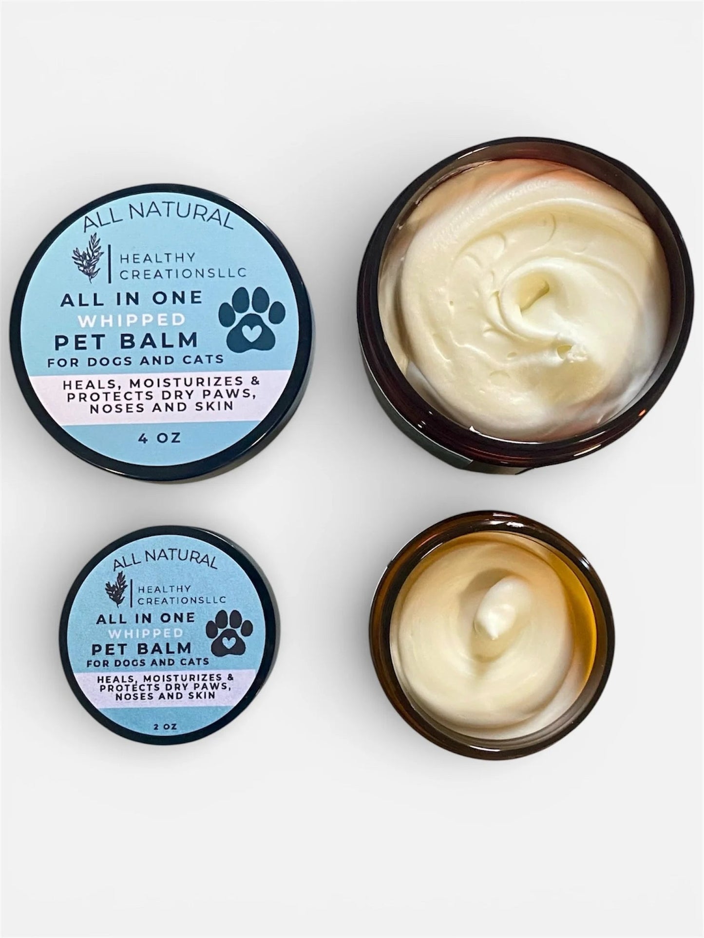 All In One Pet Balm - 2 oz Whipped