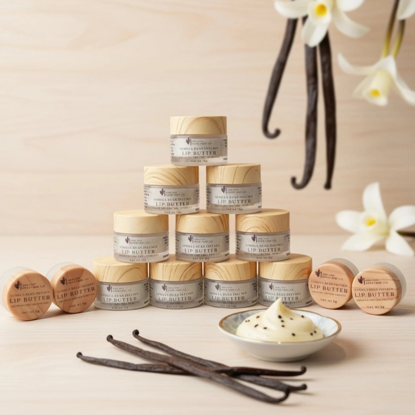 Vanilla Bean Infused Lip Butter