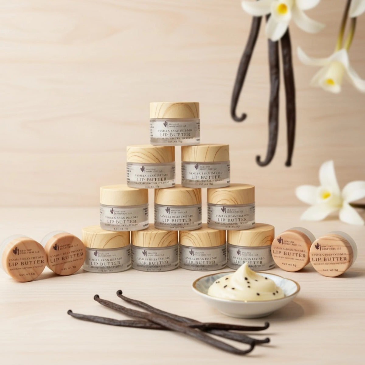 Vanilla Bean Infused Lip Butter