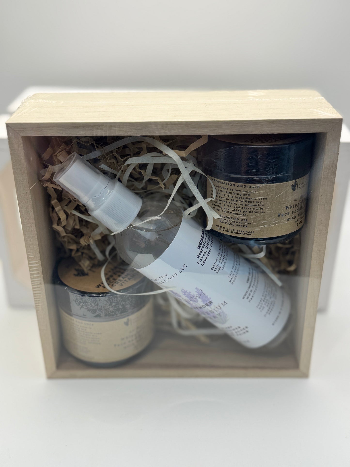 Gift Set - Whipped Tallow Face & Hand Cream / Magnesium Spray