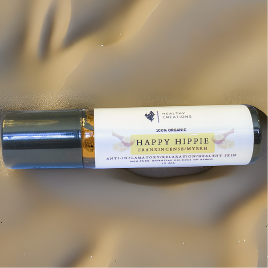 Essential Oil Rollerball Perfume – Happy Hippie - 10 ml (Copy)