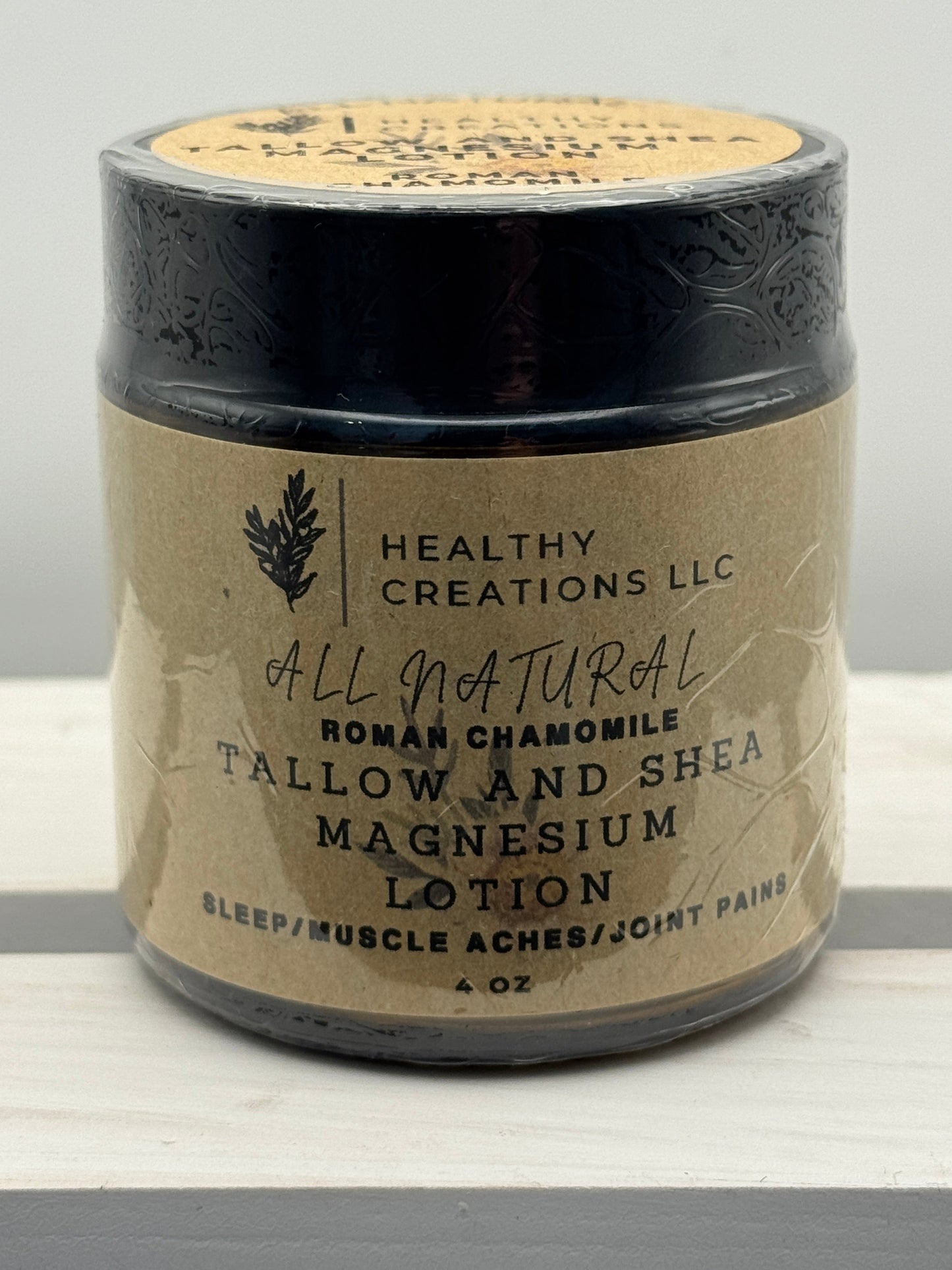Tallow & Shea Magnesium Lotion - Roman Chamomile - 4oz