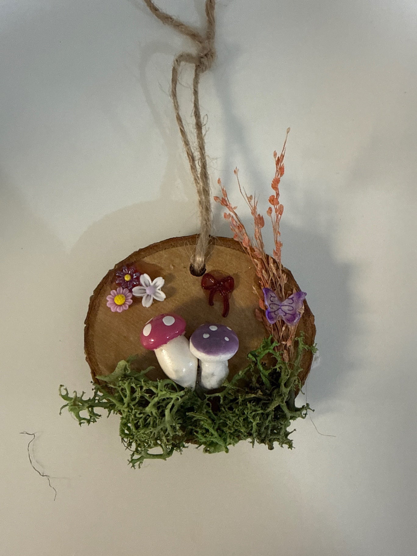 Steph Creates Home Decor - Natural wood tone with colorful accents - Small