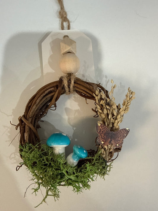 Steph Creates Home Decor - Natural Brown, Green, Blue, Brown, Beige - N/A