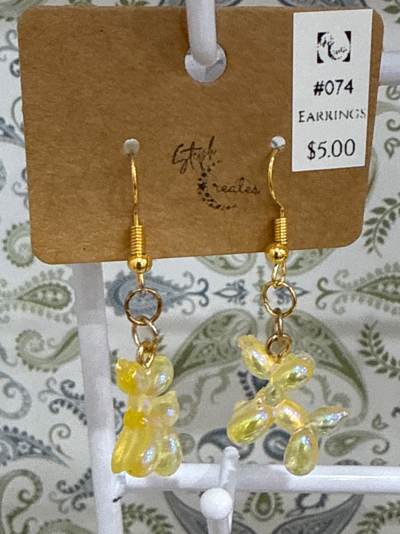 Steph Creates Accessories - Yellow - One size