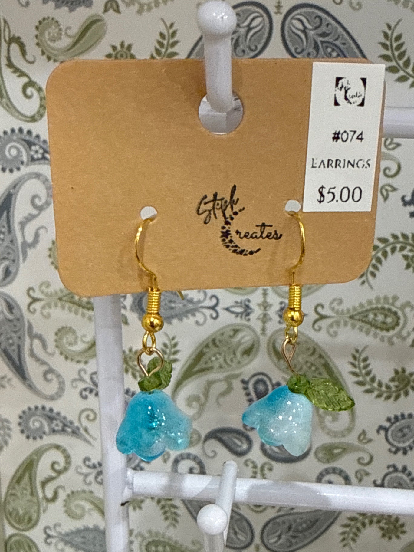 Steph Creates Accessories - Blue and Green - One size