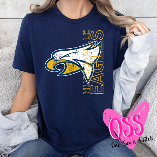 Peek-A-Boo Eagle T-shirt XL 